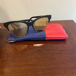 Cat Eye Gold Frame Sunglasses